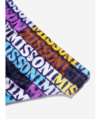 Missoni Boys Logo Swimming Briefs in Multicolor online