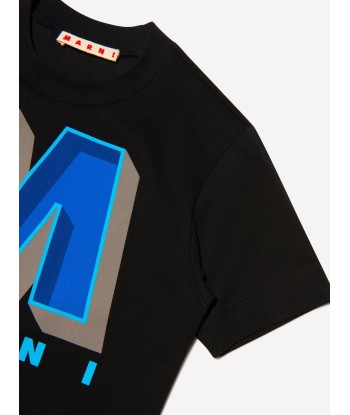 MARNI Kids Varsity Logo T-Shirt acheter en ligne