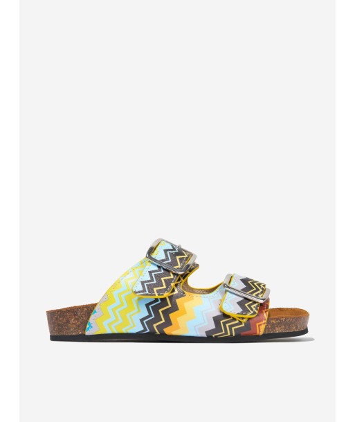 Missoni Boys Leather Sandals in Multicolour Faites des économies