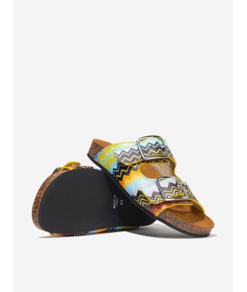 Missoni Boys Leather Sandals in Multicolour Faites des économies