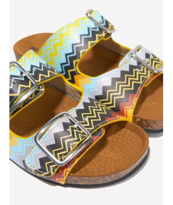 Missoni Boys Leather Sandals in Multicolour Faites des économies