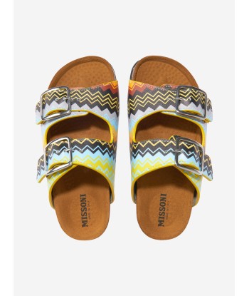 Missoni Boys Leather Sandals in Multicolour Faites des économies