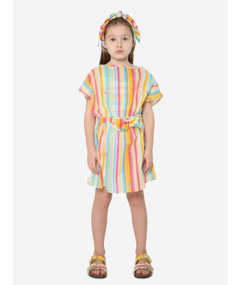 Missoni Girls Woven Dress in Multicolour Livraison rapide