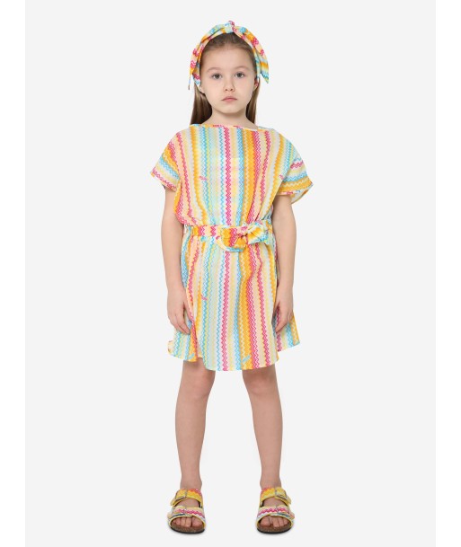 Missoni Girls Woven Dress in Multicolour Livraison rapide