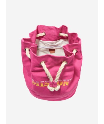 Missoni Kids Logo Backpack in Pink Le MVP de beaucoup