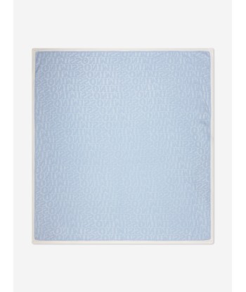 Missoni Baby Boys Logo Blanket in Blue la colonne vertébrale