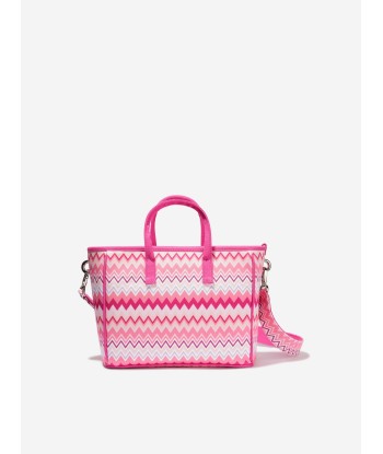 Missoni Girls Zig Zag Shoulder Bag in Pink suggérées chez