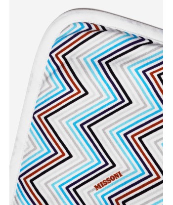 Missoni Baby Boys Zig Zag Blanket in White sélection de produits