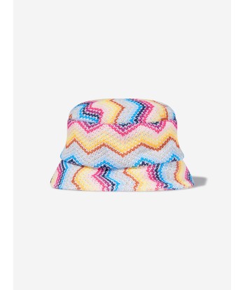 Missoni Girls Zig Zag Hat in Multicolour de pas cher