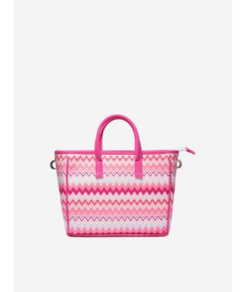 Missoni Girls Zig Zag Shoulder Bag in Pink suggérées chez