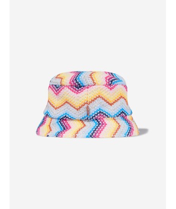 Missoni Girls Zig Zag Hat in Multicolour de pas cher