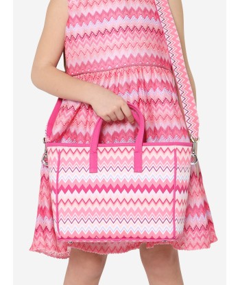 Missoni Girls Zig Zag Shoulder Bag in Pink suggérées chez