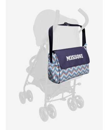 Missoni Baby Boys Zig Zag Changing Bag in Blue Pour