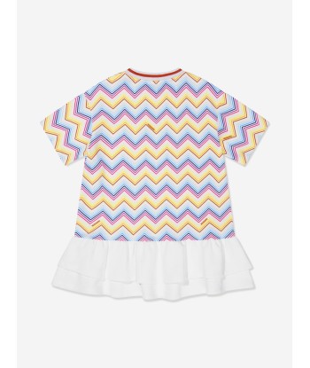 Missoni Girls Zig Zag Jersey Dress in Multicolour Amélioration de cerveau avec