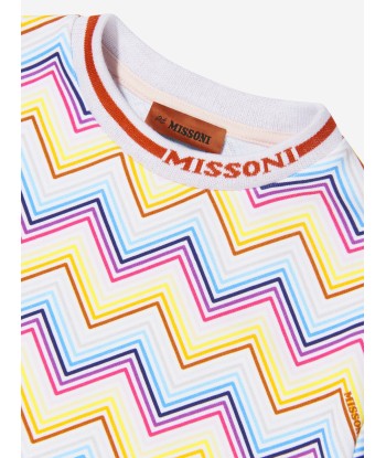 Missoni Girls Zig Zag Jersey Dress in Multicolour Amélioration de cerveau avec