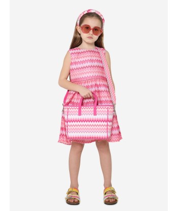 Missoni Girls Zig Zag Shoulder Bag in Pink suggérées chez