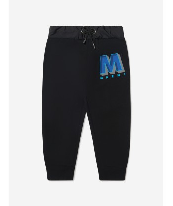 MARNI Kids Logo Print Joggers Pour