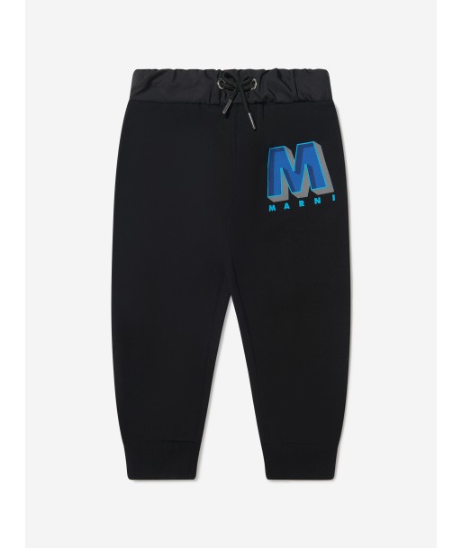 MARNI Kids Logo Print Joggers Pour