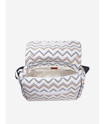 Missoni Baby Boys Zig Zag Changing Bag in Blue Pour