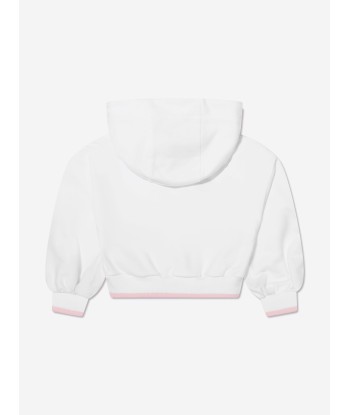 Missoni Girls Logo Hoodie in White l'évolution des habitudes 