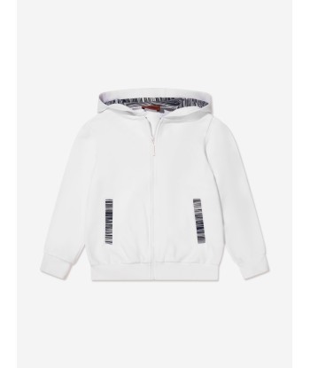 Missoni Boys Zip Up Hoodie in White le concept de la Pate a emporter 