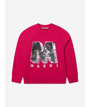 MARNI Girls Large Logo Sweatshirt store