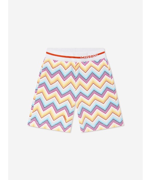 Missoni Girls Zig Zag Jersey Shorts in Multicolour Comparez et commandez 