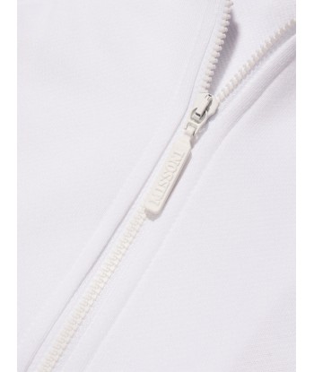 Missoni Boys Zip Up Hoodie in White le concept de la Pate a emporter 