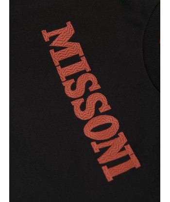 Missoni Boys Logo Sweatshirt in Black de technologie