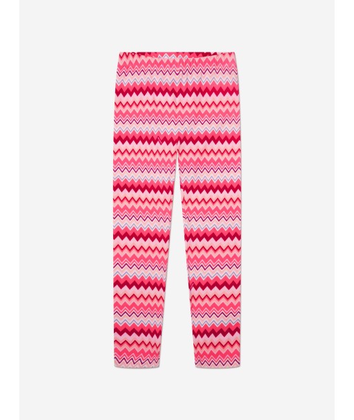 Missoni Girls Zig Zag Leggings in Pink des créatures d'habitude