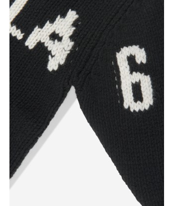 MM6 Maison Margiela Girls Wool Knitted Jumper Dress 50-70% off 