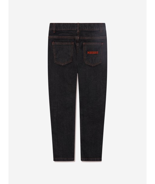 Missoni Boys Branded Trousers in Black Dans la société mordern