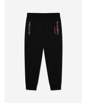 Missoni Boys Logo Joggers in Black Toutes les collections ici