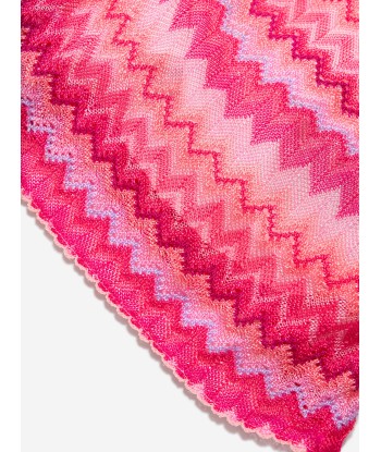 Missoni Girls Zig Zag Knit Shorts in Pink est présent 