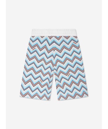 Missoni Boys Jersey Shorts in White vous aussi creer 