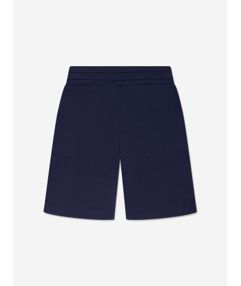 Missoni Boys Logo Jersey Shorts in Blue Paris Déstockage Promo