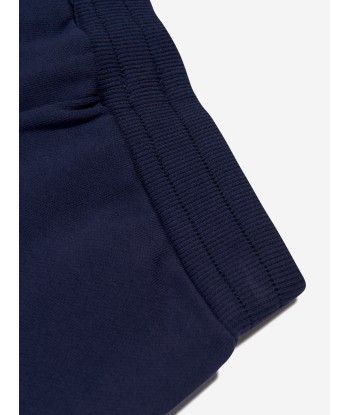 Missoni Boys Logo Jersey Shorts in Blue Paris Déstockage Promo