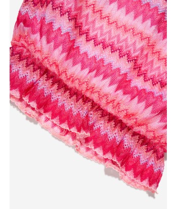 Missoni Girls Zig Zag Top in Pink livraison et retour toujours gratuits