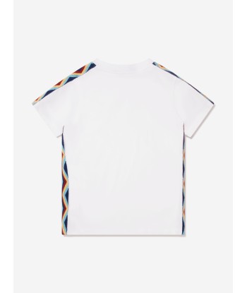 Missoni Boys Logo T-Shirt in White En savoir plus