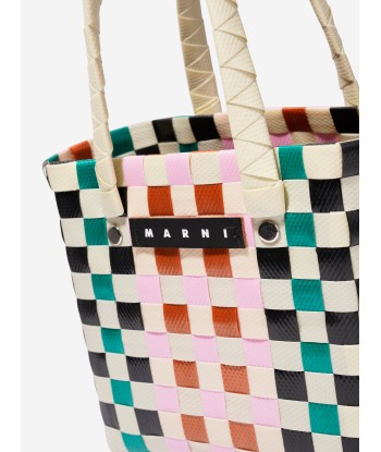 MARNI Girls Basket Handbag in Ivory vente chaude votre 