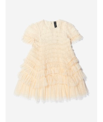 Needle & Thread Girls Valentine Ruffle Tulle Dress basket pas cher