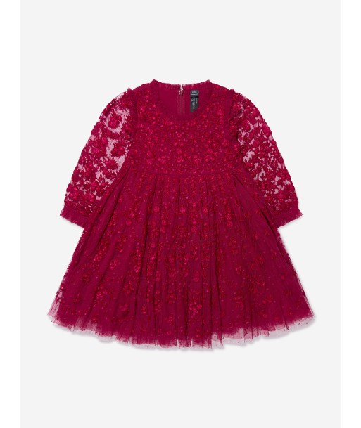 Needle & Thread Girls Olivia Ditsy Dress In Red chez Cornerstreet bien 