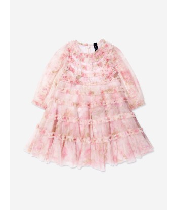 Needle & Thread Girls Rose Bluebell Dress In Pink le des métaux précieux