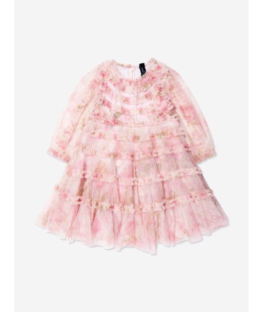 Needle & Thread Girls Rose Bluebell Dress In Pink le des métaux précieux