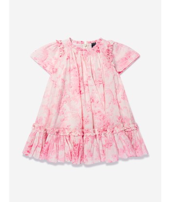 Needle & Thread Girls Fleur De Lis Dress In Pink Profitez des Offres !