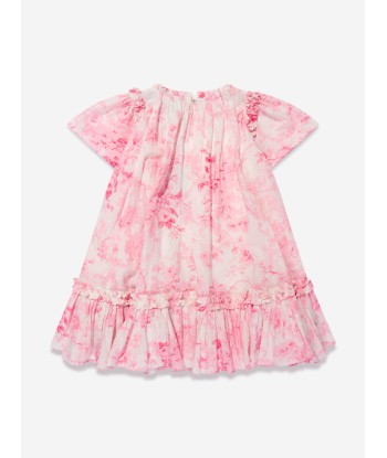 Needle & Thread Girls Fleur De Lis Dress In Pink Profitez des Offres !