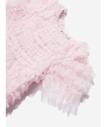 Needle & Thread Girls Marilla Ruffle Dress In Pink Comparez et commandez 