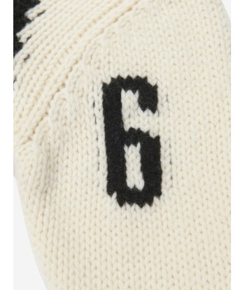 MM6 Maison Margiela Kids Logo Knitted Rollneck Jumper commande en ligne