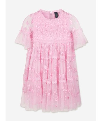 Needle & Thread Girls Sweetheart Lace Dress in Pink ou a consommer sur place