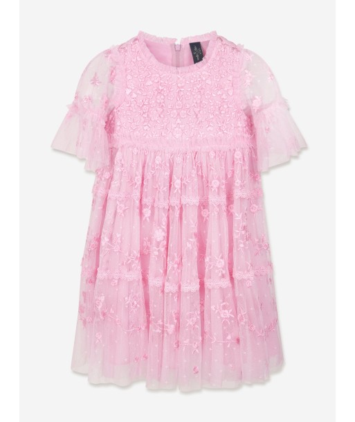 Needle & Thread Girls Sweetheart Lace Dress in Pink ou a consommer sur place